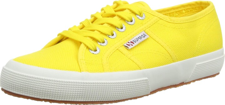 superga yellow shoes