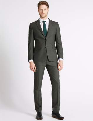 Marks and Spencer Big & Tall Grey Tailored Fit Jacket