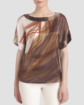 Thumbnail for your product : Lafayette 148 New York Larkin Silk Top