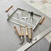 Thumbnail for your product : Crate & Barrel Schmidt Brothers ® 4-Piece Acacia Barbecue Tool Set
