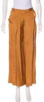 Thumbnail for your product : Elizabeth and James Mid-Rise Wide-Leg Pants brown Mid-Rise Wide-Leg Pants