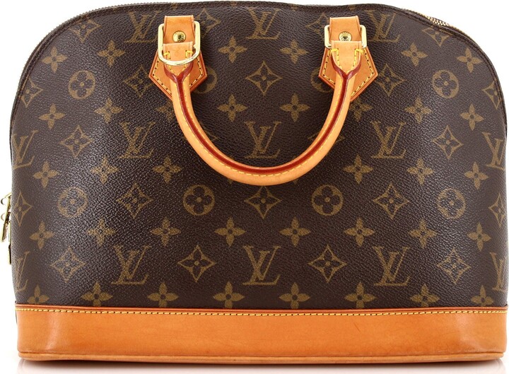 Vintage Louis Vuitton Alma Monogram Canvas Handbag