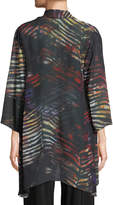 Thumbnail for your product : Caroline Rose Harvest Printed Georgette Cardigan