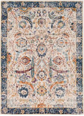 Livabliss Harput Hap 1014 Dark Blue Area Rug Collection