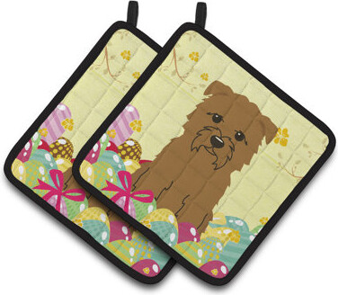 Caroline's Treasures Easter Eggs Glen of Imal Potholder