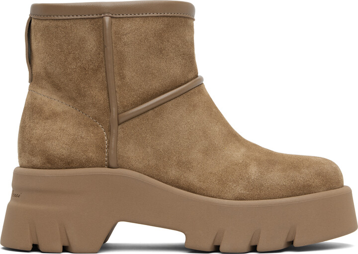 Gianvito Rossi Brown Stormy Boots