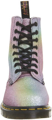Dr. Martens 8 Eyelet Lace Up Boots Glitter