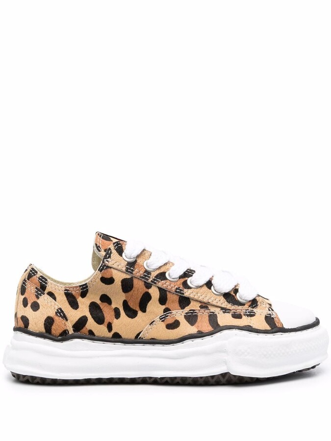 mens leopard sneakers
