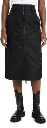 Ganni Outerwear Nylon Skirt - ShopStyle 