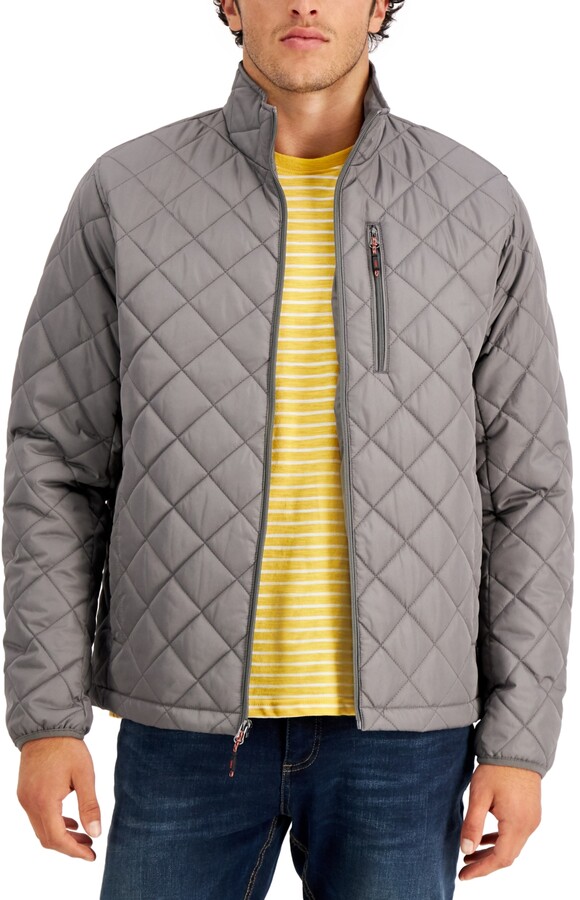Hawke & Co Men's Diamond Quilted Jacket, Created for Macy's - ShopStyle  Outerwear