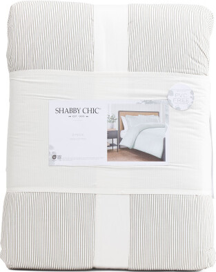 TJMAXX Striped Comforter Set, Cotton/Polyester