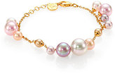 Thumbnail for your product : Majorica 6MM-12MM White, Champagne, Nuage & Rose Round Pearl Charm Bracelet