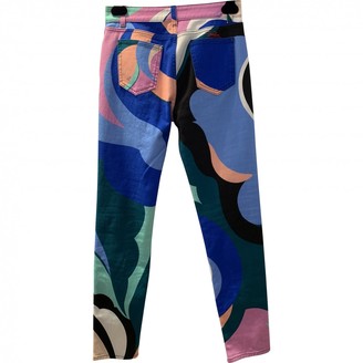 Emilio Pucci Multicolour Denim - Jeans Jeans for Women
