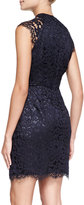Thumbnail for your product : Shoshanna Mariah Sleeveless Lace Sheath Dress