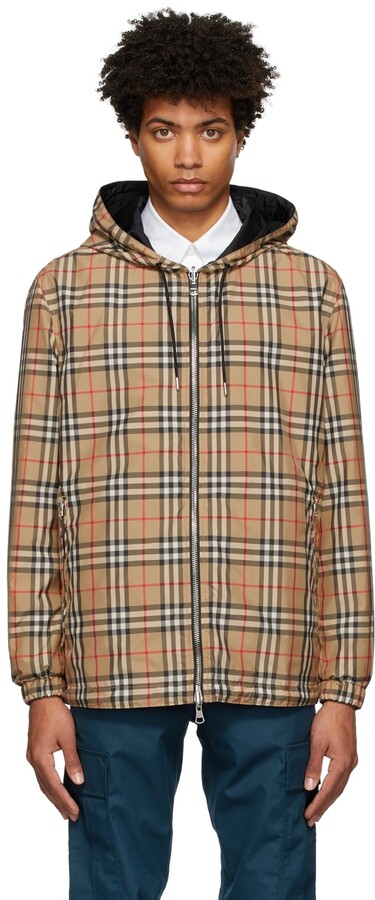 Burberry Reversible Check Jacket - ShopStyle Outerwear