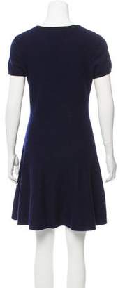 Aqua Cashmere Mini Dress