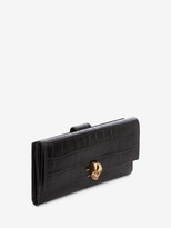Thumbnail for your product : Alexander McQueen Skull Continental Wallet
