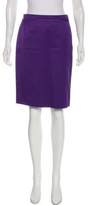 Thumbnail for your product : Etro Pencil Knee-Length Skirt Purple Pencil Knee-Length Skirt
