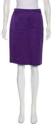 Etro Pencil Knee-Length Skirt Purple Pencil Knee-Length Skirt