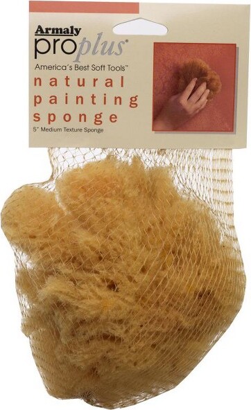 Armaly ProPlus 5 in. W X 4.5 in. L Beige Natural Sponge Painting Sponge (Case of 6)