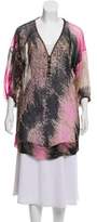 Thumbnail for your product : Diane von Furstenberg Silk Mini Cover-Up Black Silk Mini Cover-Up