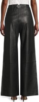 Thumbnail for your product : Ginger & Smart Genesis Leather Straight-Leg Pants