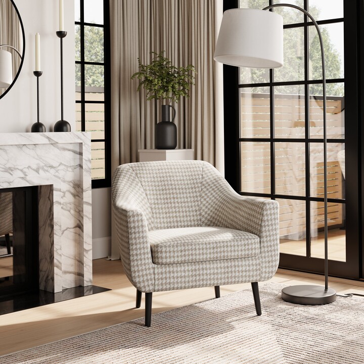 Tub Chair Dunelm Mill Velvet Chair Tub Chairs In Navy Print, Pair