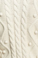 Thumbnail for your product : Carven Cable Knit Wool Blend Sweater