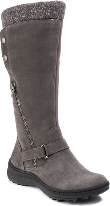bare trap knee high boots