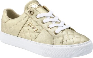 GUESS Women's Loven Casual Lace-Up Sneakers Women's Shoes - ShopStyle
