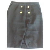 Thumbnail for your product : ZARA Black Polyester Skirt