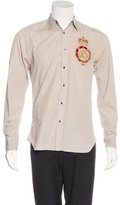 Thumbnail for your product : John Galliano Crown Appliqué Shirt