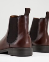 Thumbnail for your product : Office bruno chelsea boot brown leather