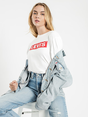 Levi's Graphic Parker T-Shirt in Puff White