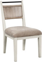 Gracie Oaks Rope Back Chair In Beige, Solid Wood, Vanilla/, Fabric Seat, 24.96 In. Wide Vanilla And Chair, Wood Base, Upholstery, 28.98 Lb, 35.12 H