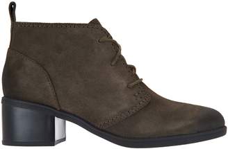Clarks Clarks Leather or Suede Lace-up Ankle Boots - Nevella Harper