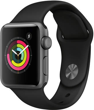 Apple Watch Series 3 (Gps), 38mm Space Gray Aluminum Case with Black Sport Band