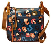 Thumbnail for your product : Fossil 'Key-Per' Print Coated Canvas Crossbody Bag