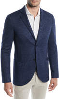 Thumbnail for your product : Loro Piana Men's Houndstooth Soft Blazer Jacket