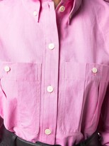 Thumbnail for your product : Isabel Marant Vinela shoulder-tab longsleeved shirt