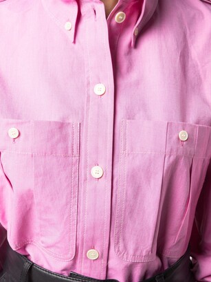 Isabel Marant Vinela shoulder-tab longsleeved shirt