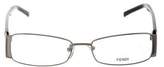 Thumbnail for your product : Fendi Zucca Rectangle Eyeglasses