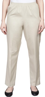 Alfred Dunner Women's Proportioned Short Twill Pant