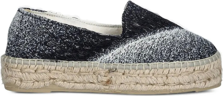 Manebi Platform Flat Espadrilles