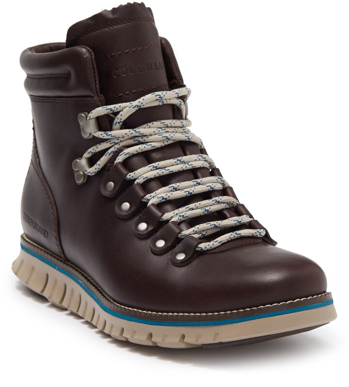 zerøgrand waterproof plain toe boot