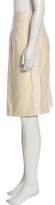 Thumbnail for your product : Valentino Silk Knee-Length Skirt
