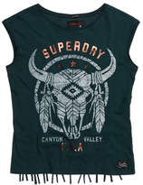 Thumbnail for your product : Superdry Savanna Fringe Skull T-shirt