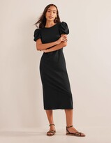 Thumbnail for your product : Boden Puff Sleeve Jersey Midi Dress