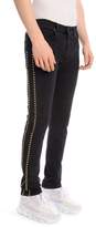 Thumbnail for your product : Versace Studded-Side Skinny Jeans