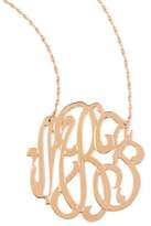 Thumbnail for your product : Jennifer Zeuner Jewelry Rose Gold Initial Necklace
